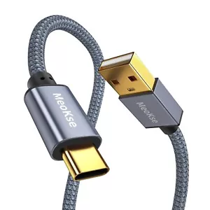 Cable de carga rápida USB tipo C de 20 pies compatible con Galaxy - Photo 1 sur 8