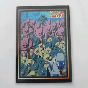 Carte Dragon Ball GT , Panini, française, série 1. N°72 : Robots, BE. - Imagen 1 de 2