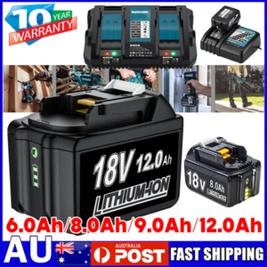 New 12.0Ah 9.0Ah 8.0Ah For Makita 18V Li-ion Battery BL1860B BL1850B BL1830B LXT - Picture 1 of 22