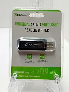 New Digipower Universal 42-in-1 Multi-Card Reader / Writer USB-A 2.0 Port - Picture 1 of 5