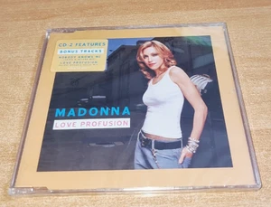 MADONNA Love profusion + Nobody knows me EURO CD SINGLE VERY RARE STILL SEALED - Picture 1 of 2