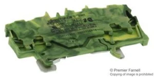 Wago 2001-1407 DIN Rail Mount Terminal block,4 ways, Pack 10pcs - Picture 1 of 1