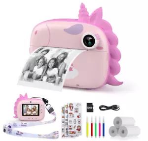 Kids Instant Print Selfie Camera, 2.5K Video, 32G Card, DIY Pens, for Kids 3-12 - Picture 1 of 7