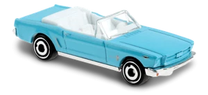 Hot Wheels 2020 65 Ford Mustang convertible pantalla trasera 5/10 Reino Unido rápido P&P - Imagen 1 de 2