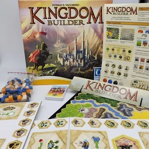Queen Games - Kingdom Builder Board Game -Complete- Open Box - Picture 1 of 4