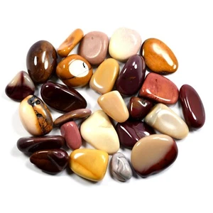 Mookaite Jasper - 50g Natural Tumbled Lot - Bild 1 von 6
