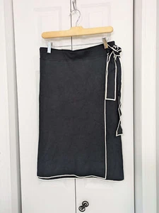 Ann Taylor NWT Women's Size XL Skirt Black Knee Length - Picture 1 of 5