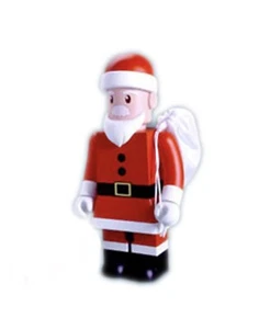Santa Claus 400% Kubrick 2001 WCC Bearbrick Be@rbrick Christmas Rare Limited - Picture 1 of 11