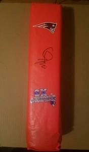 MARK WAHLBERG NEW ENGLAND PATRIOTS SUPERBOWL SIGNED FOOTBALL PYLON W/EXACT PROOF - Picture 1 of 12