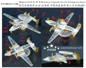 FS700133 1/700 Modern USN E-2C/D Hawkeye Upgrade Set for Trumpeter - Picture 1 of 2