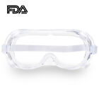 Safety+Goggles+Over+Glasses+Lab+Work+Protective+Eyewear+Clear+Lens+1+Pair