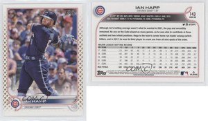 2022 Topps Series 1 Walmart Gold Star Ian Happ #143