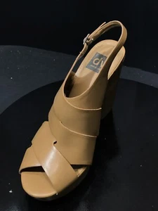 New DV Dolce Vita Women's Marsee Wedge Sandals Cognac Size US 10 M - Picture 1 of 10