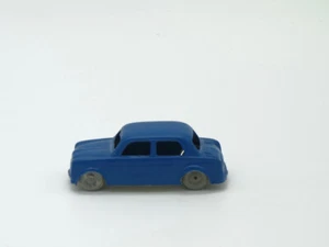 Ingap #4 Fiat 1100 Blue Sedan Plastic Car Made in Italy Vintage - Picture 1 of 5