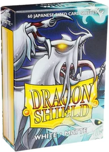 Dragon Shield AT-11105 Japanese Sleeves, Box 60, White Matte Colour Name:White - Picture 1 of 12