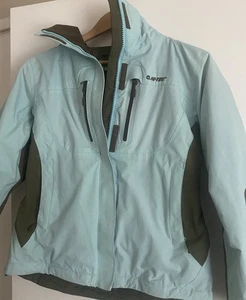 Hi -Tec Kids Mint blue Ski Jacket Size S Excellent Condition. - Picture 1 of 9