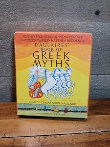 D'Aulaire's Book of Greek Myths CD AUDIO Book Very Good - Picture 1 of 4