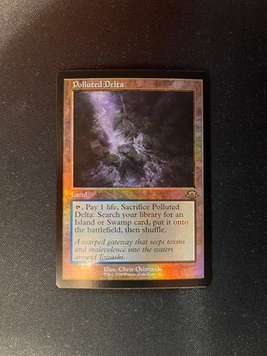 Polluted Delta Old Frame FOIL MH3 MTG mtg No.PM747 - Image 1 of 4