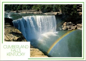 Corbin Kentucky KY Cumberland Falls Moon Bow Rainbow Cont Postcard - Picture 1 of 2