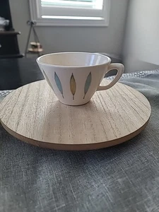 Metlox Poppytrail California Palm Leaf Coffee Cup - Picture 1 of 4