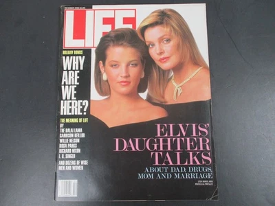 1988 December Life Magazine Elvis - Lisa Marie Presley - Priscilla Presley - Image 1 of 3