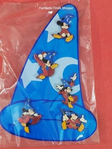 Disney WDI Imagineering Sorcerer Mickey LE 500 5 pin set - New On Card - Picture 1 of 3