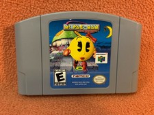 Ms. Pac-Man Maze Madness Nintendo 64 N64 Original Authentic Retro Classic Game!