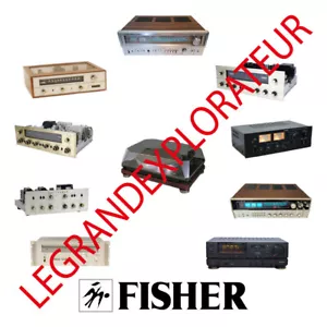 Ultimate FISHER Audio Repair Service manual & Schematics 720 PDF on DVD - Picture 1 of 1
