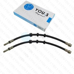 2 X Brake Hoses Front Left & Right for Ford Cougar (Ec) / Mondeo I & II - Picture 1 of 3