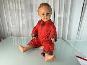 Künstlerpuppe Sammler Puppe alte Zelluloid Puppe 68 cm siehe Fotos  - Bild 1 von 3