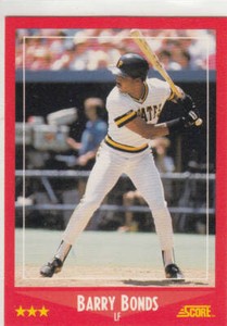 1988 SCORE BASEBALL #251-500 YOU-PICK