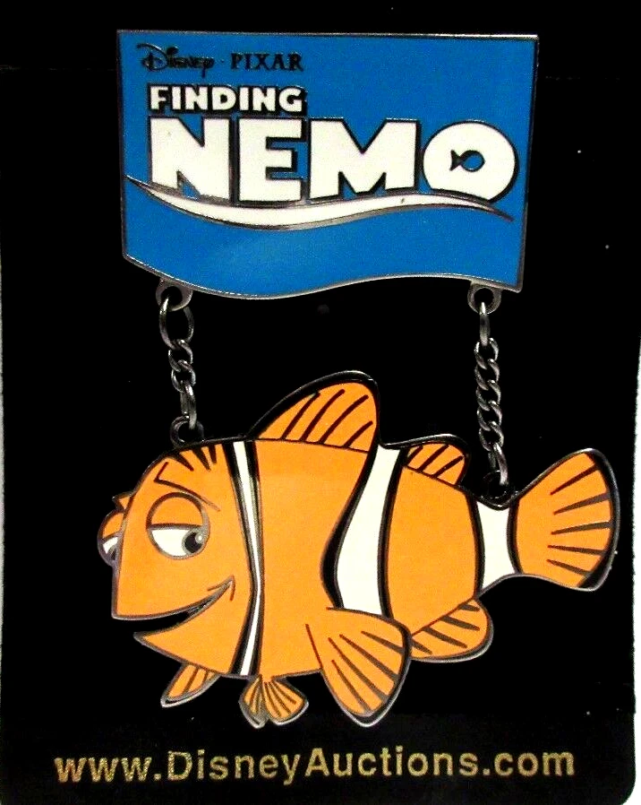 Prendedor Jumbo Buscando a Nemo 2003 Subastas Disney/Marlin Cuelga LE de 100 Foto 1 de 4