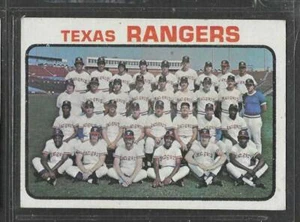 1973 TOPPS # 7 TEXAS RANGERS TEAM EX/NMT - Bild 1 von 2