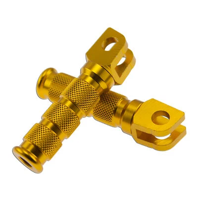 Круглый комплект опоры для водителя золотистый для Suzuki GSXR GSF 600 750 передняя спортивная ножная подставка - Изображение 1 из 2