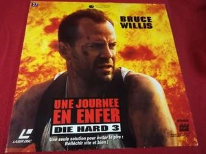 LASER DISC / LASERDISC : DIE HARD 3 - Une journée en enfer - Bruce WILLIS - Photo 1/1
