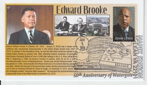 6° Cachets Edward Brooke Watergate 50th Anniversary NAPEX cancel - Bild 1 von 1