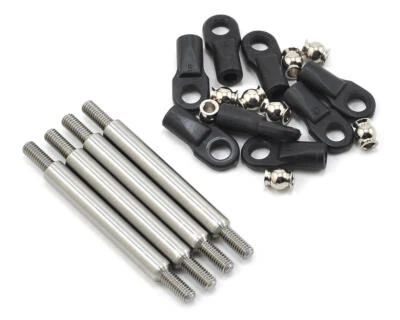 Incision Yeti 1/4 Stainless Steel Front Link Set (4) [INCIRC00050] - Image 1 of 2