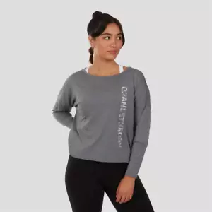 Women's Orange Theory Long Sleeve CropTee, Style#1538035-80, Size XS, Dark Grey - Picture 1 of 11