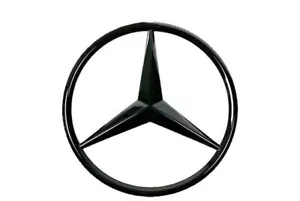 NEW***Mercedes Genuine W463 W465 Rear Black Badge LOGO Emblem 4X4 G63 G550 - Picture 1 of 2