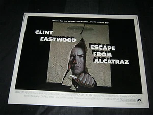 Original CLINT EASTWOOD ESCAPE FROM ALCATRAZ 22X28 1/2 SHT Rolled NOT A REPRINT - Picture 1 of 1