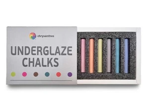 6 Pack Underglaze Chalks 62mm, Pottery, Ceramic. Australian Stock-ASTM Certified - Picture 1 of 6