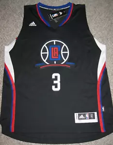 Chris Paul LA Clippers Men's Large Black Alternate 2017 Adidas Swingman Jersey - Picture 1 of 6