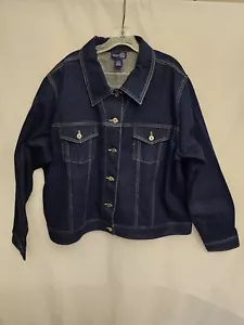 Venezia Jeansjacke Damen Blau Denim Jeansjacke Übergröße 26 / 28 - Bild 1 von 5