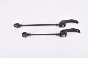 NOS Shimano Deore LX / SLX black quick release set, front and rear Skewer 135mm - Bild 1 von 6