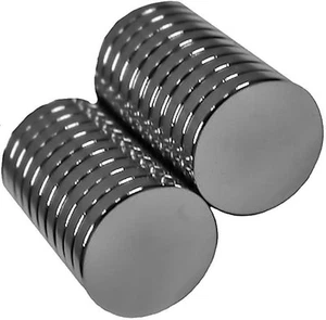 3/8 Zoll x 1/16 Zoll Scheibe - Neodym Seltene Erden Magnet, Klasse N48 - Bild 1 von 1