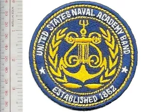Military Band US Navy USN US Naval Academy Band Annapolis Maryland Patch - Picture 1 of 1