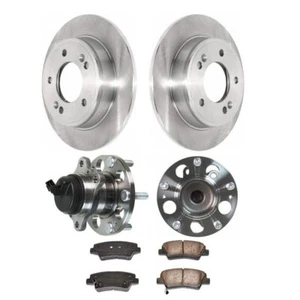 Rear Wheel Hub Bearings & Brake Rotors for Kia Soul 2014-2019 Soul Ev 2015-2020 - Picture 1 of 6