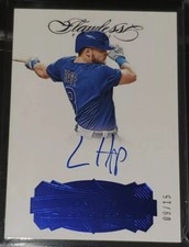 2017 Panini Flawless Signatures Ian Happ Sapphire Auto RC 09/15 Rookie