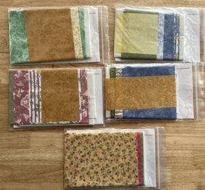 Menge 5 Blöcke des Monats Blumen Motiv Blöcke 3, 4, 5, 7 & 8 Stückliste - Bild 1 von 7