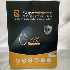 Supershieldz-Tempered Glass Screen Protector Saver Samsung Galaxy Tab S2 S3 9.7” - Picture 1 of 4